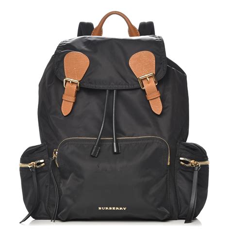 burberry backpack black nylon.